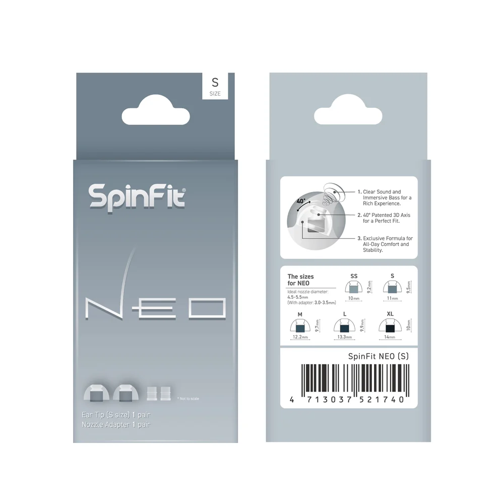 Eartips Spinfit Neo - S