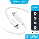 Kabel Charger Anker Powerline III Flow USB C Lightning 1,8M 6FT - A8663