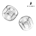 Eartips Divinus Prism LSR Wide Bore For 4-6mm Nozzle - MS