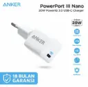 Wall Charger Anker Powerport Nano 20W White - A2633