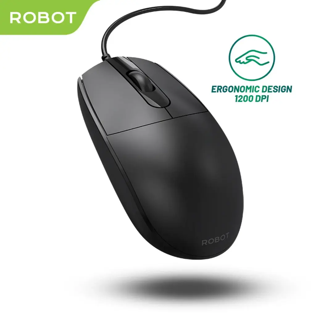 Mouse ROBOT M102 Optical Mouse Office Wired