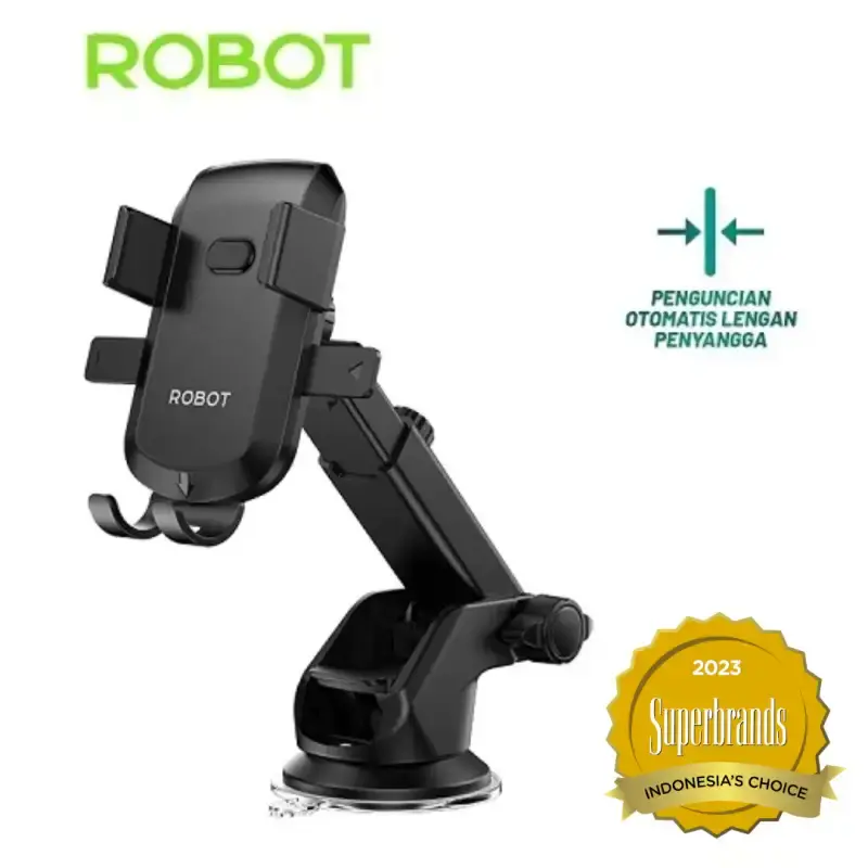 ROBOT RT-CH20S Car Phone Holder Free Rotation Anti Shake Stabilizer Original