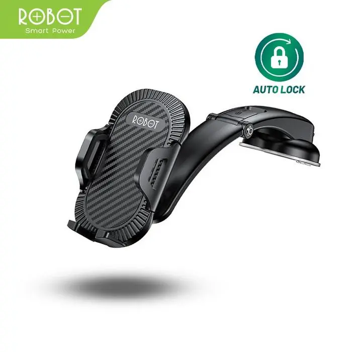 ROBOT RT-CH14 Car Holder Universal Dashboard Suction Cup Automatic Lock