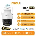 IMOU Titan Pro 6MP AURORA Full Color Low Light Technology Dual Band Wi-Fi 6 PoE Kamera Smart CCTV Outdoor