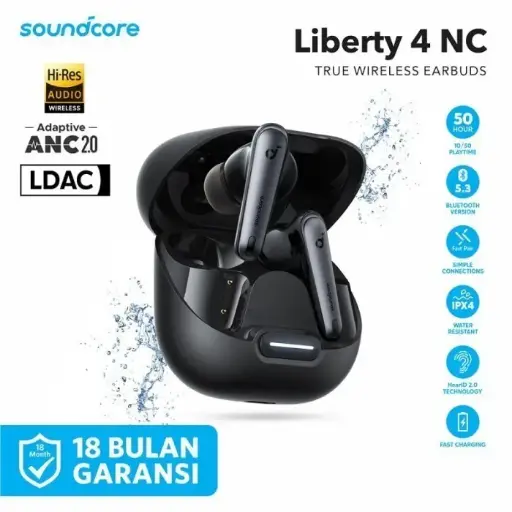 TWireless Earphone Anker Soundcore Liberty 4 NC - A3947