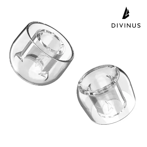 Eartips Divinus Prism LSR Wide Bore For 4-6mm Nozzle - MS