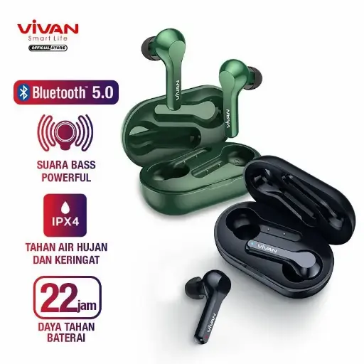 Wireless Earphone Vivan Liberty T200 TWS Bluetooth