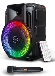 ROBOT Speaker RB500 Karaoke Bluetooth 5.0 Audio Wireless Super Bass Portable LED