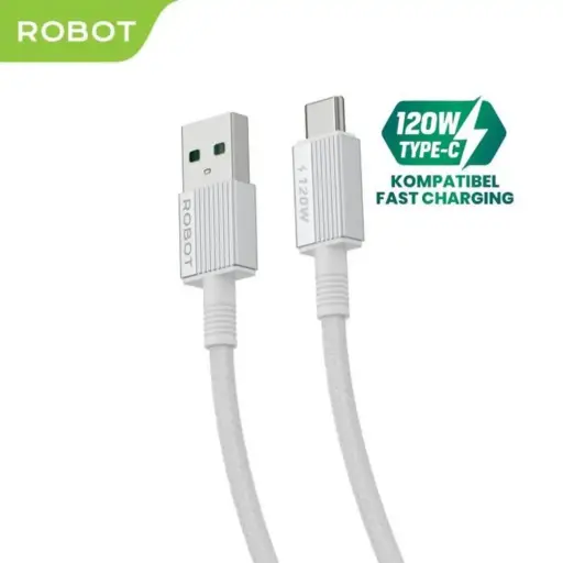 Data Cable ROBOT RQC100 USB-A To Type C 120W