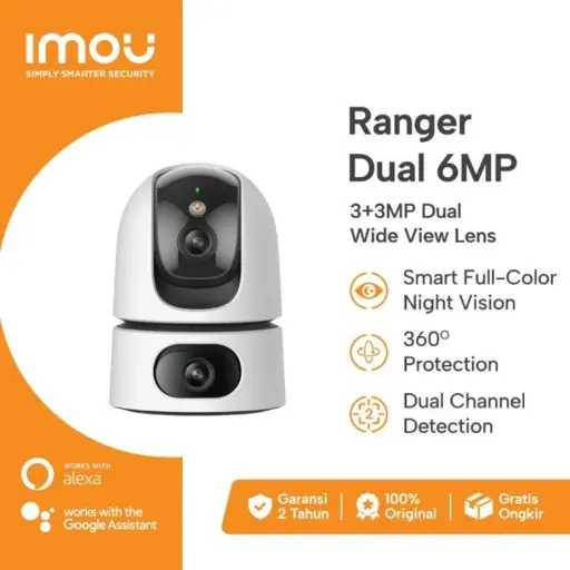 Ranger Dual 6MP CAMERA SMART FULL-COLOR NIGHT VISION INDOOR
